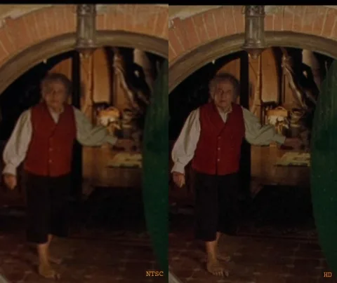rozdiel mezi HD a NTSC