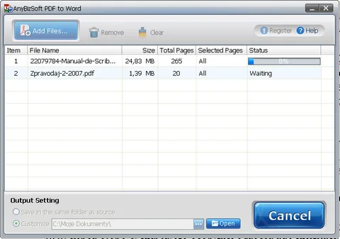 AnyBizSoft PDF to Word