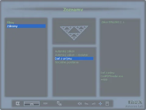 Vzhľad Max2
