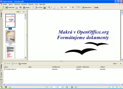 Príklad PDF dokumentu