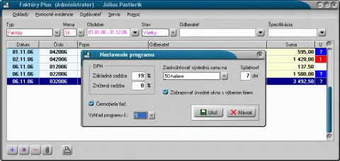 Faktury plus