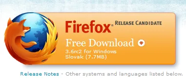 Firefox 3.6 RC2