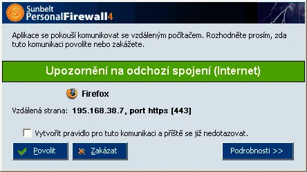 Povolenie/zakázanie prístupu na internet