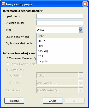 Editor cenn&yacute;ch papierov