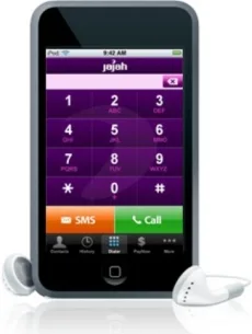 Jajah v iPod Touch