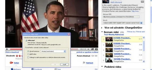 YouTube kanál Baracka Obamu