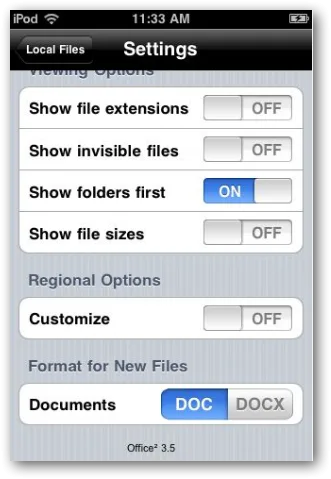 Office2 for iPhone Office2 for iPhone