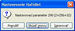 Nastavenie tlacidiel