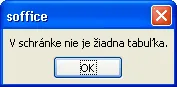 Oznam, že nem&aacute;me nič odpam&auml;tan&eacute;
