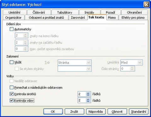 Kontrola sirotkov a vdov