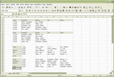 Vygenerovan&yacute; s&uacute;pis z&aacute;pasov