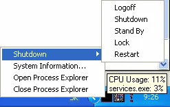 System Tray