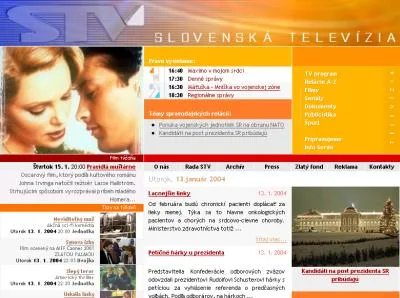 STV.sk - hlavna stranka