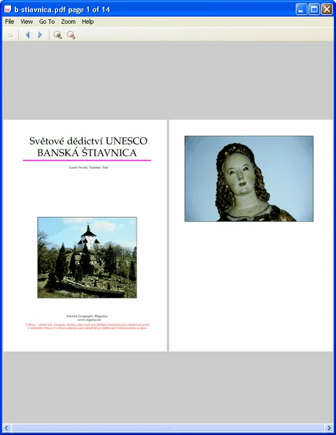 Dvojstranové prezeranie PDF súboru