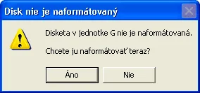 Syst&eacute;m zobrazuje za&scaron;ifrovan&yacute; disk ako neform&aacute;tovan&yacute;