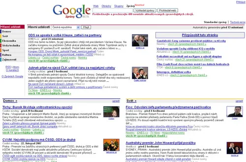 Zprávy Google