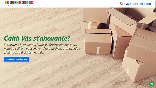 Webstránka Stahovanie-naj.sk