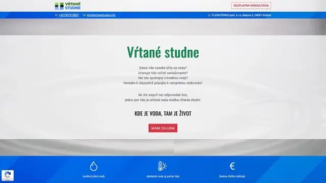 Webstránka VrtaneStudne.info