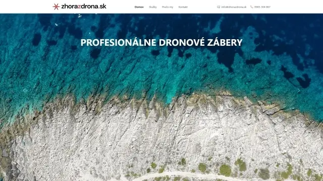 Webstránka ZhoraZdrona.sk